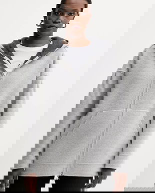 MM cardigan de lână SOTTILE culoarea gri, light, 2526916018600