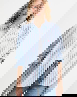 Levi's cămașă din bumbac cu guler clasic, relaxed, 001HM