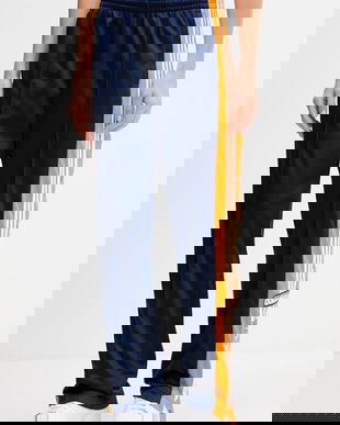 adidas Originals pantaloni de trening Adibreak culoarea bleumarin, cu imprimeu, JV8551