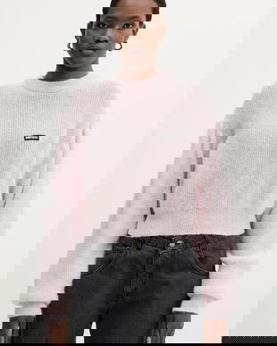 Rotate pulover de lână 0 culoarea roz, light, 114278191