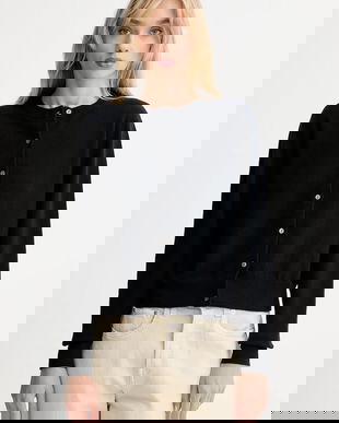 Levi's cardigan culoarea negru, 0037P