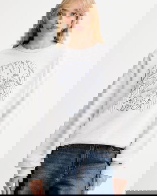 Levi's bluză culoarea gri, cu imprimeu, A7288