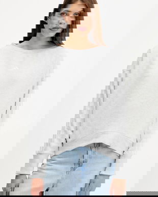 adidas bluză Coquette culoarea gri, melanj, JM1901