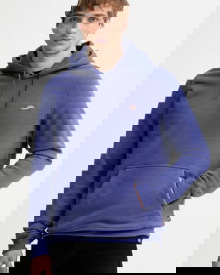 Dickies bluză culoarea violet, cu glugă, uni, DK0A4XCD