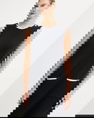 Barbour rochie din bumbac COLLEEN culoarea albastru marin, mini, drept, LDR0937