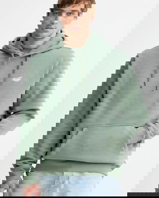 Dickies bluza culoarea negru, cu glugă, neted