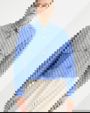 Sessun cămașă cu guler clasic, relaxed, 25110003