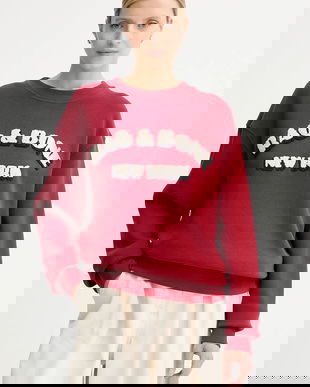 Rag & Bone bluză culoarea rosu, cu imprimeu, RE0E25FT3VW