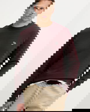 PS Paul Smith hanorac de bumbac culoarea rosu, cu imprimeu, M2R-027RZ-T21116