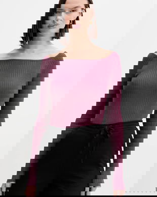 United Colors of Benetton pulover culoarea violet, light, 16UYD10E7