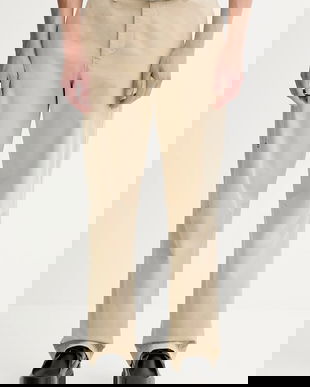 PS Paul Smith pantaloni culoarea bej, drept, M2R-632Z-T22377