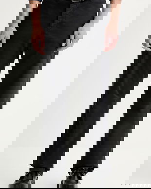 PS Paul Smith pantaloni culoarea negru, drept, M2R-632Z-T22377