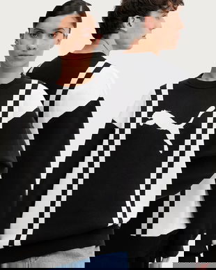 Puma pulover culoarea negru, 632294