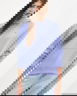 Tommy Jeans bluză culoarea verde, cu glugă, uni, DW0DW19958