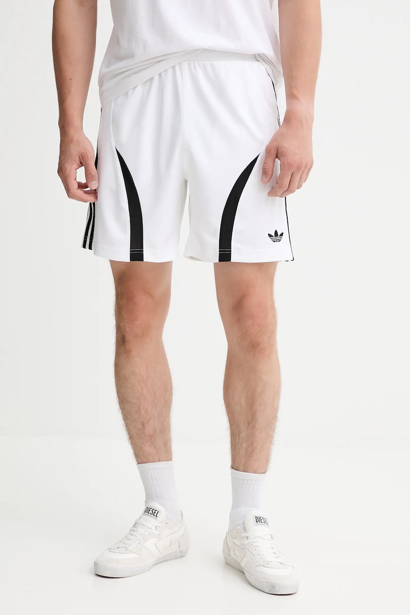 adidas Originals pantaloni scurți Teamgeist Shorts culoarea alb, JP1122