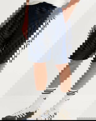 adidas Originals pantaloni scurți Adibreak Shorts cu imprimeu, JM6691