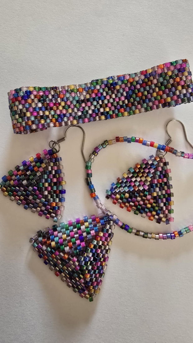 Prismatic Dreams Set din mărgele