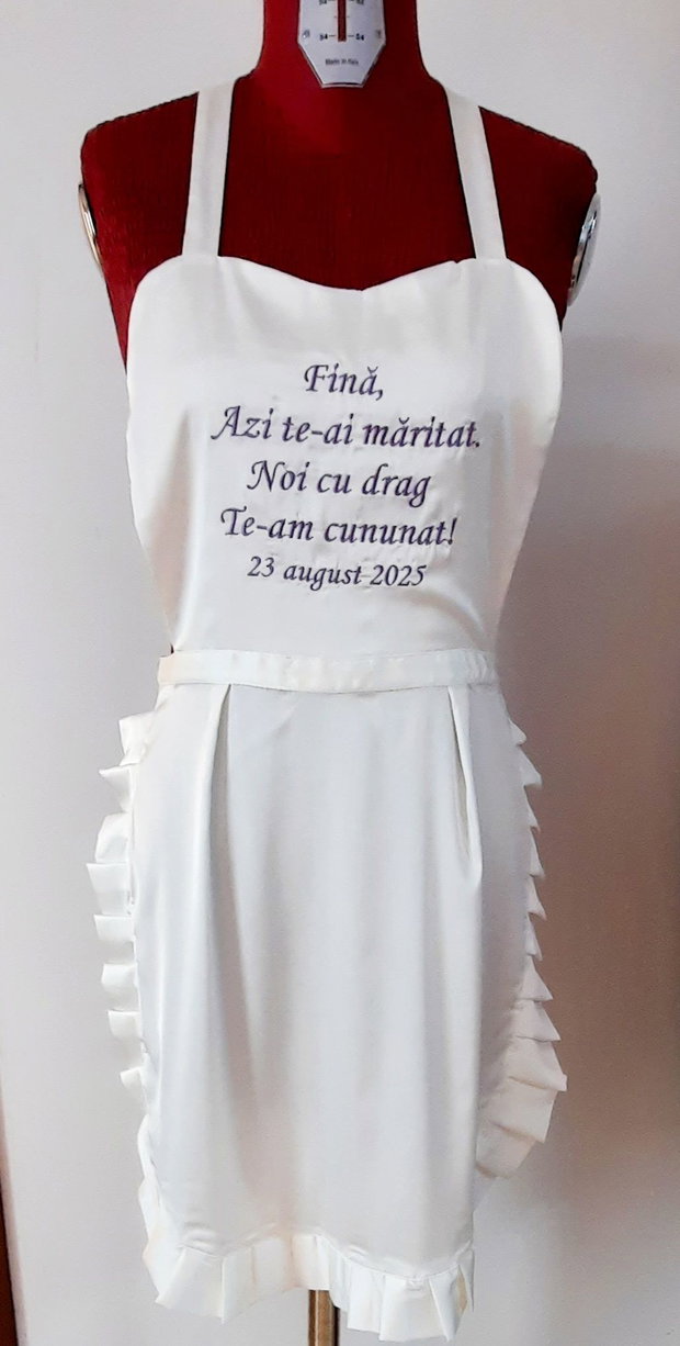 Șorț pentru mirese