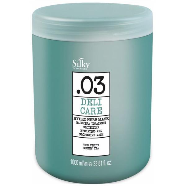 Masca Hidratanta pentru Par Uscat si Deteriorat - Silky Deli Care Hydro Herb Mask, 1000 ml