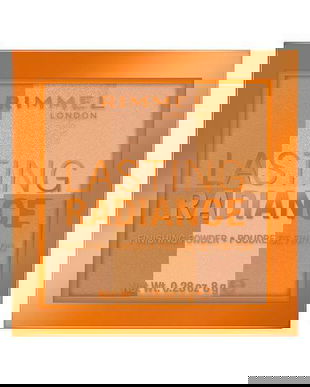 Pudra compacta, Rimmel London, Lasting Radiance, Honeycomb, 8 g