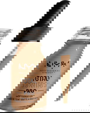 Fond de ten Nyx Total Control Pro Drop Foundation, Caramel, 13 ml