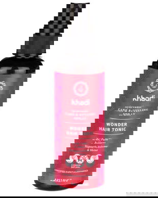 Tonic Ayurvedic pentru Par - Khadi Wonder Hair Tonic Strenght, Volume &amp; Shine, 100 ml