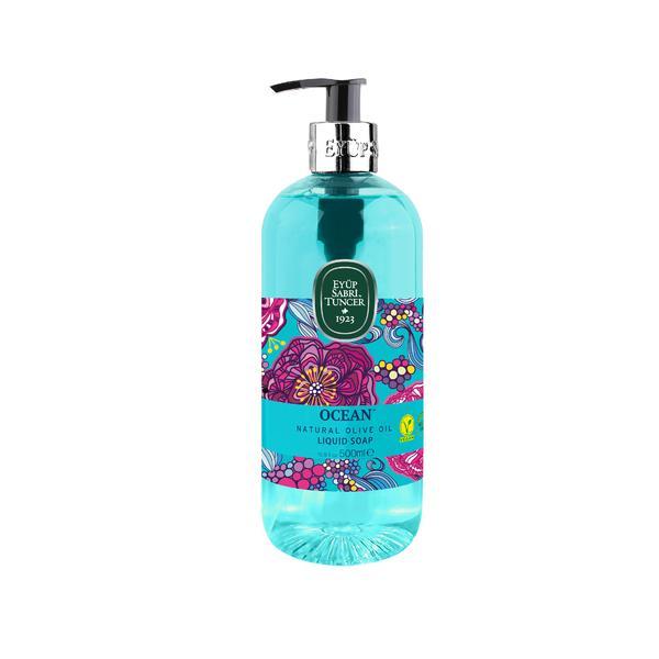 Săpun lichid cu ulei natural de Măsline Ocean, Ey&uuml;p Sabri Tuncer, 500 ML