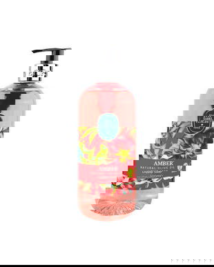 Săpun lichid cu ulei natural de Măsline Amber, Ey&uuml;p Sabri Tuncer, 500 ML