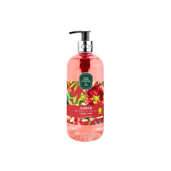 Săpun lichid cu ulei natural de Măsline Amber, Ey&uuml;p Sabri Tuncer, 500 ML