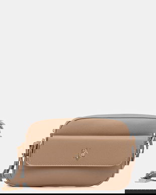 U.S. Polo Assn. poșetă Jones culoarea bej, BEUJE8656WVP