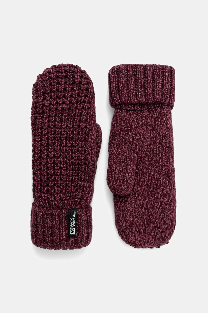 Jack Wolfskin mănuși MEDLEY KNIT culoarea violet, A65233