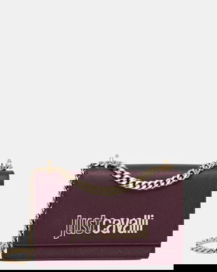 Just Cavalli poșetă culoarea bordo, 79RA4BBA ZS766