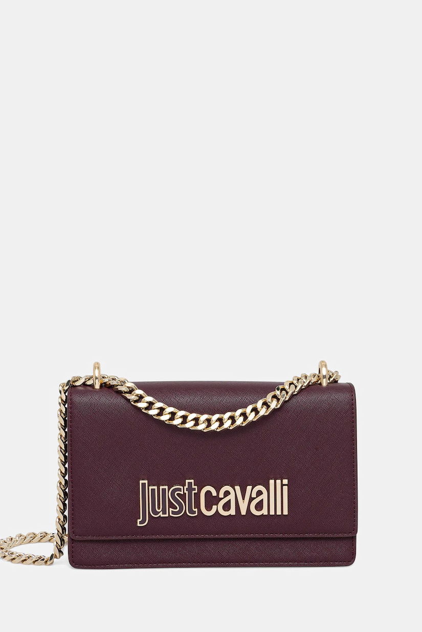 Just Cavalli poșetă culoarea bordo, 79RA4BBA ZS766