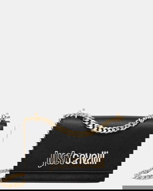 Just Cavalli poșetă culoarea negru, 79RA4BBA ZS766