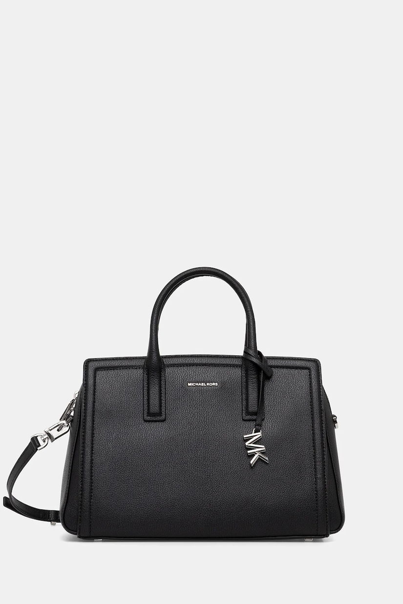 MICHAEL Michael Kors poșetă de piele culoarea negru, 30S5S9IS2L