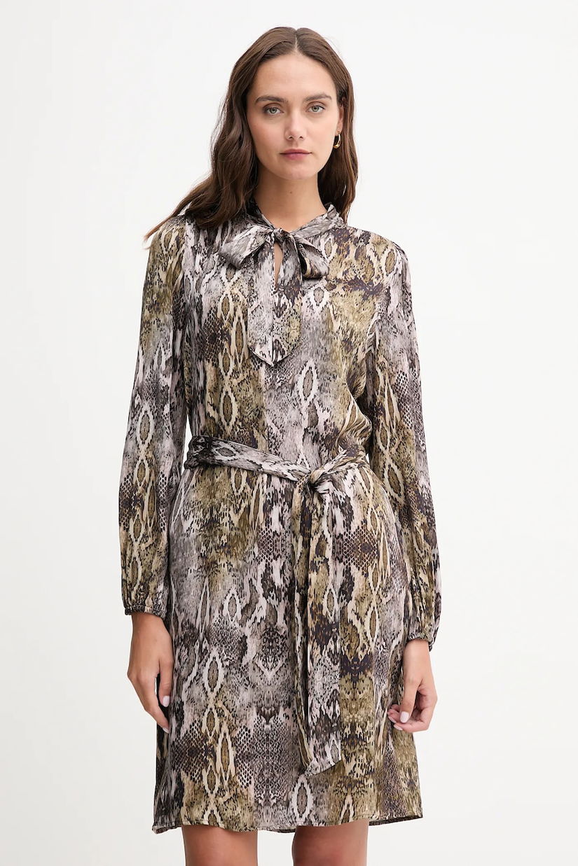 Marc Aurel rochie culoarea verde, mini, evazați, 6570-1000-24809