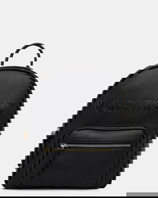 Valentino Bags rucsac culoarea negru, mic, uni, VBS9EO21