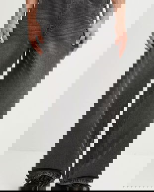 adidas Originals pantaloni de trening din bumbac Adilenium Denim culoarea negru, uni, KF8543