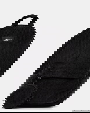 Vans rucsac culoarea negru, mic, uni, VN000Q9ABLK1