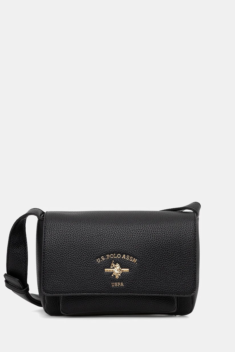 U.S. Polo Assn. poșetă Stanford culoarea negru, BIUSS8880WVP