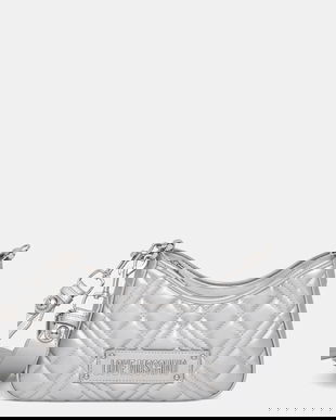 Love Moschino poseta culoarea argintiu, JC4152PP1