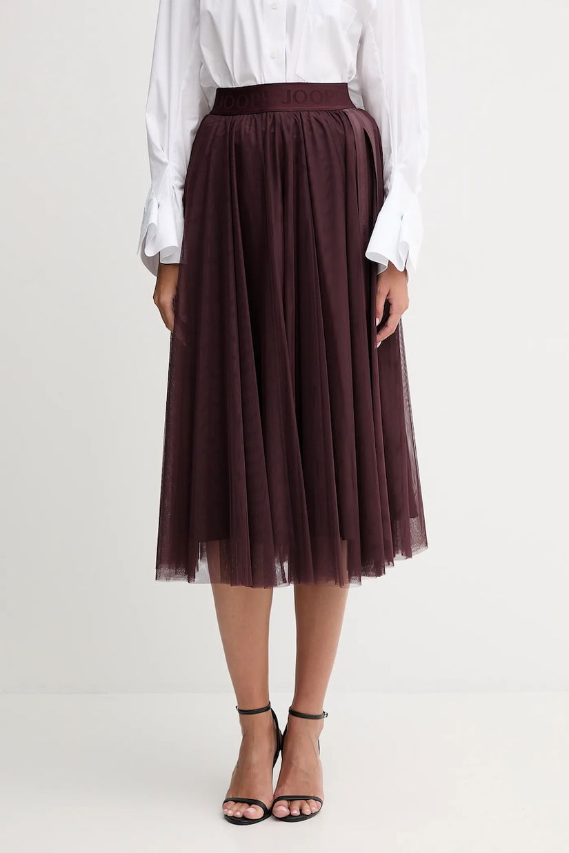 Joop! fustă culoarea roz, midi, evazați, 30046657