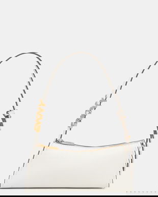 Dkny poseta de piele culoarea bej, R433YG57