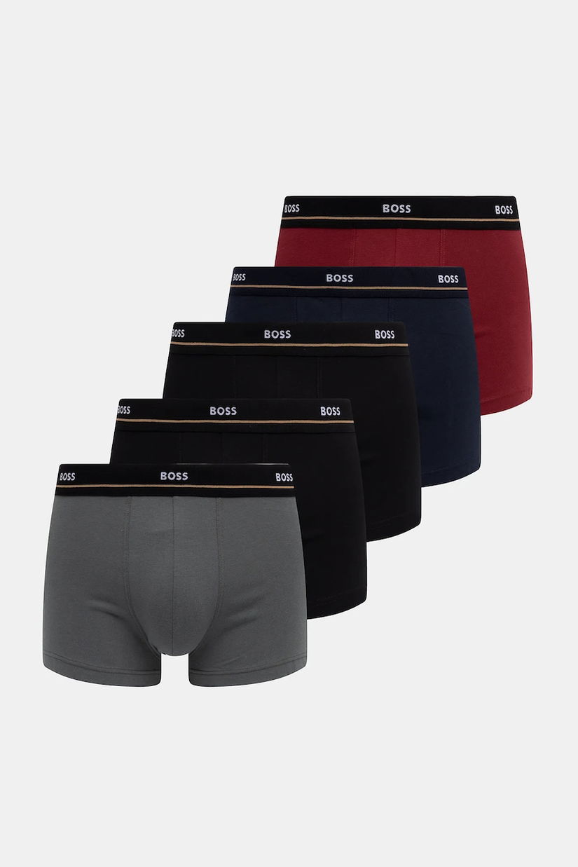 BOSS boxeri 5-pack culoarea negru, 50531660