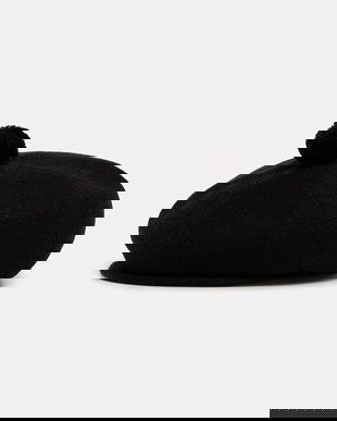 Kangol beretă din lână HERITAGE culoarea negru, K3778.SB002