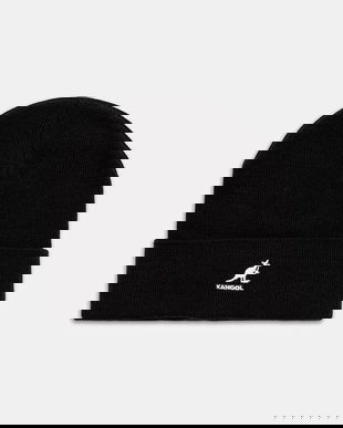 Kangol căciulă WAY TEXT culoarea negru, K3793.BK001