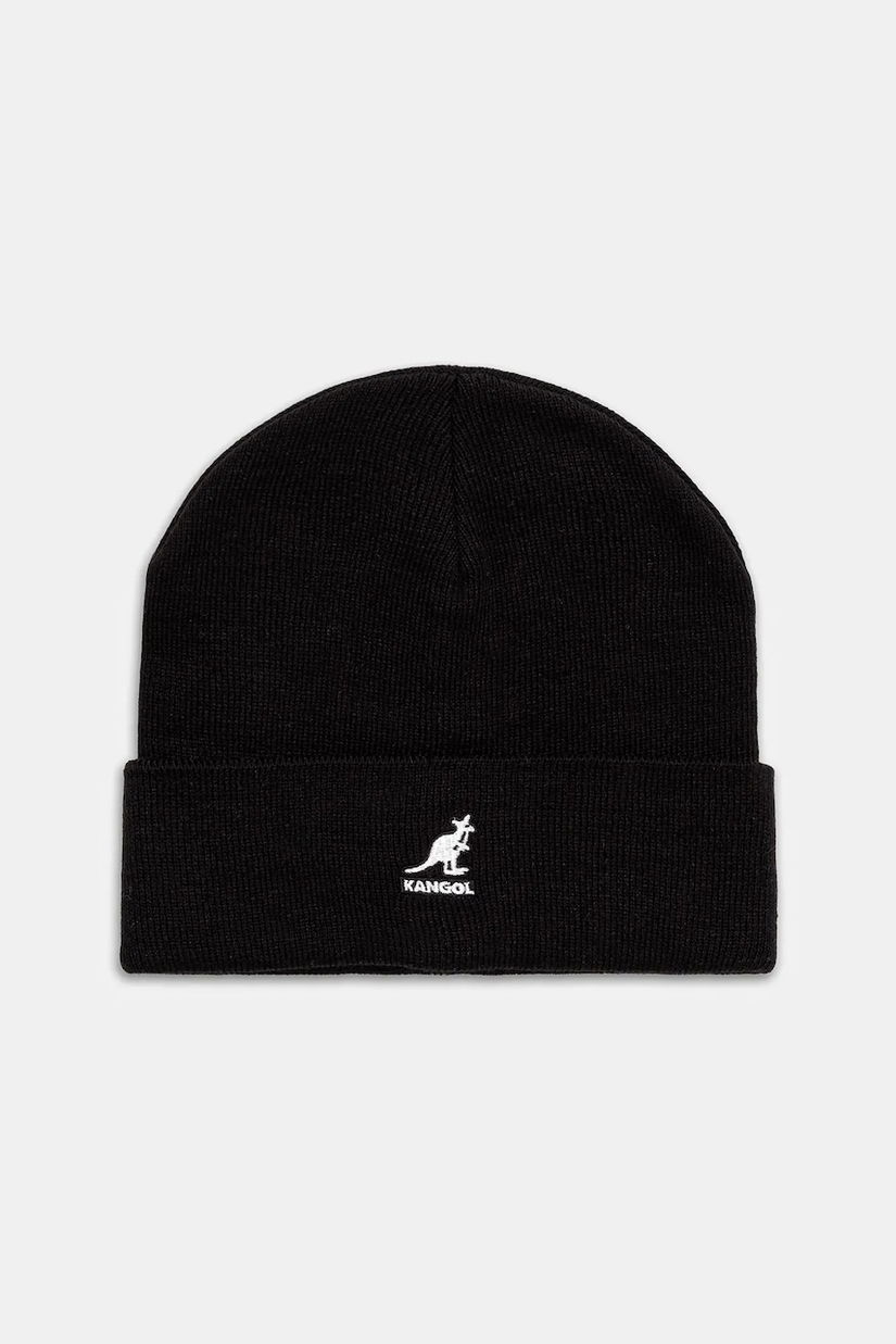 Kangol căciulă WAY TEXT culoarea negru, K3793.BK001
