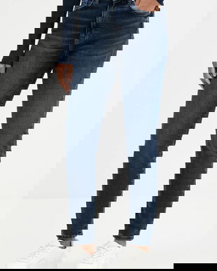 Karl Lagerfeld Jeans jeans culoarea bleumarin, A4W10025