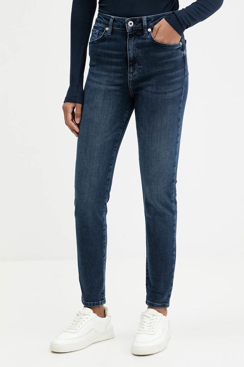 Karl Lagerfeld Jeans jeans culoarea bleumarin, A4W10025