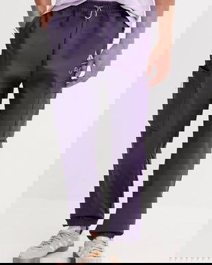 adidas pantaloni x Mercedes culoare violet pentru bărbați JX8813